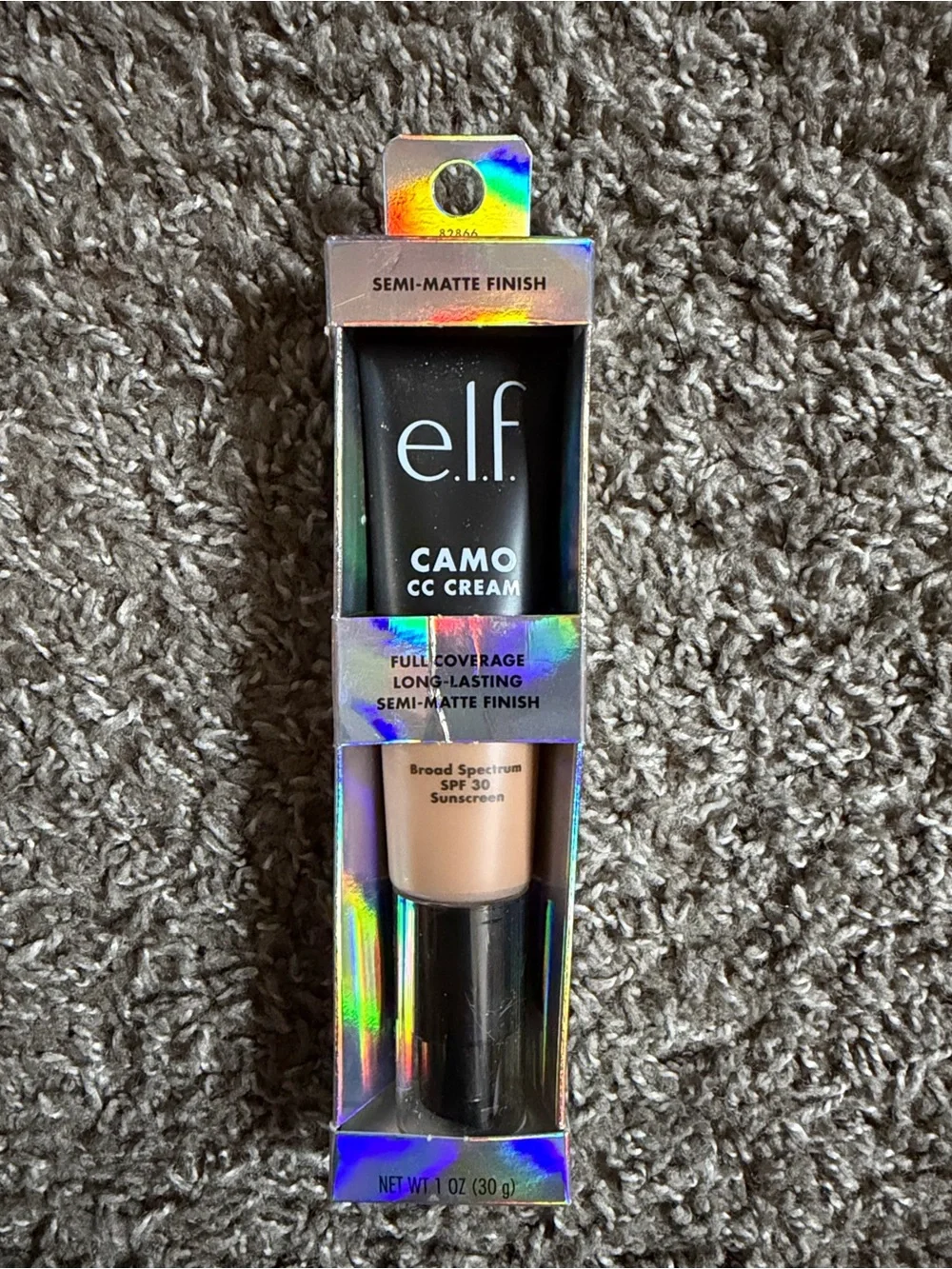 E.L.F Camo CC Cream Semi-Matte Finish Full Coverage Medium 370 N